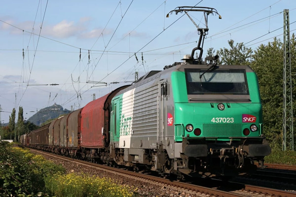 train vert fret sncf