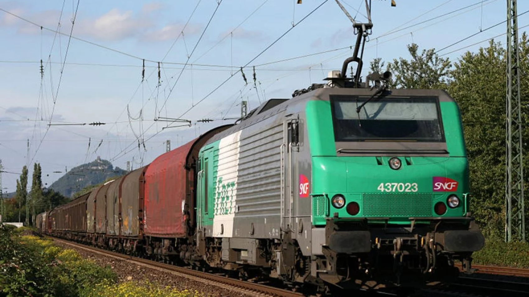 train vert fret sncf