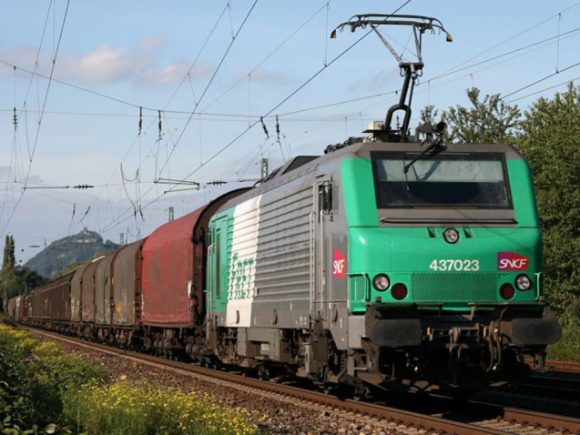 train vert fret sncf