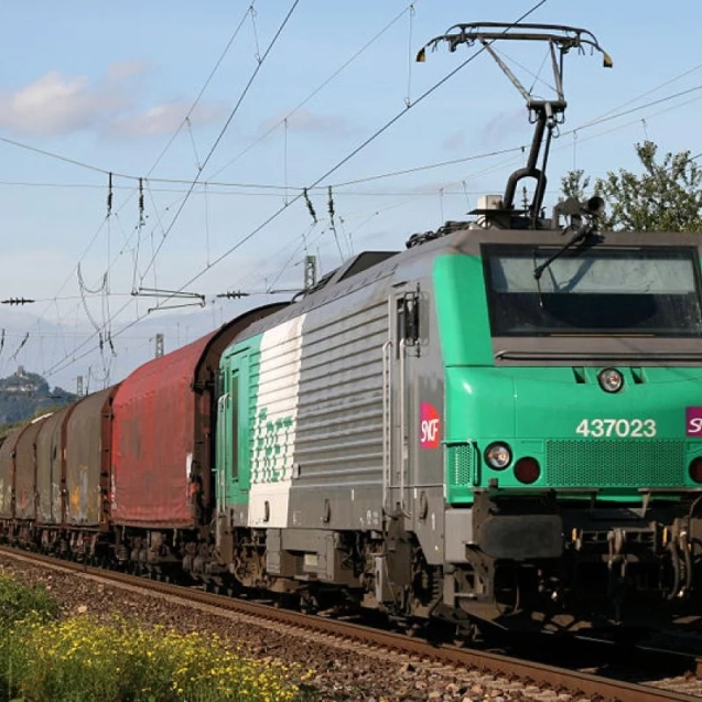 train vert fret sncf